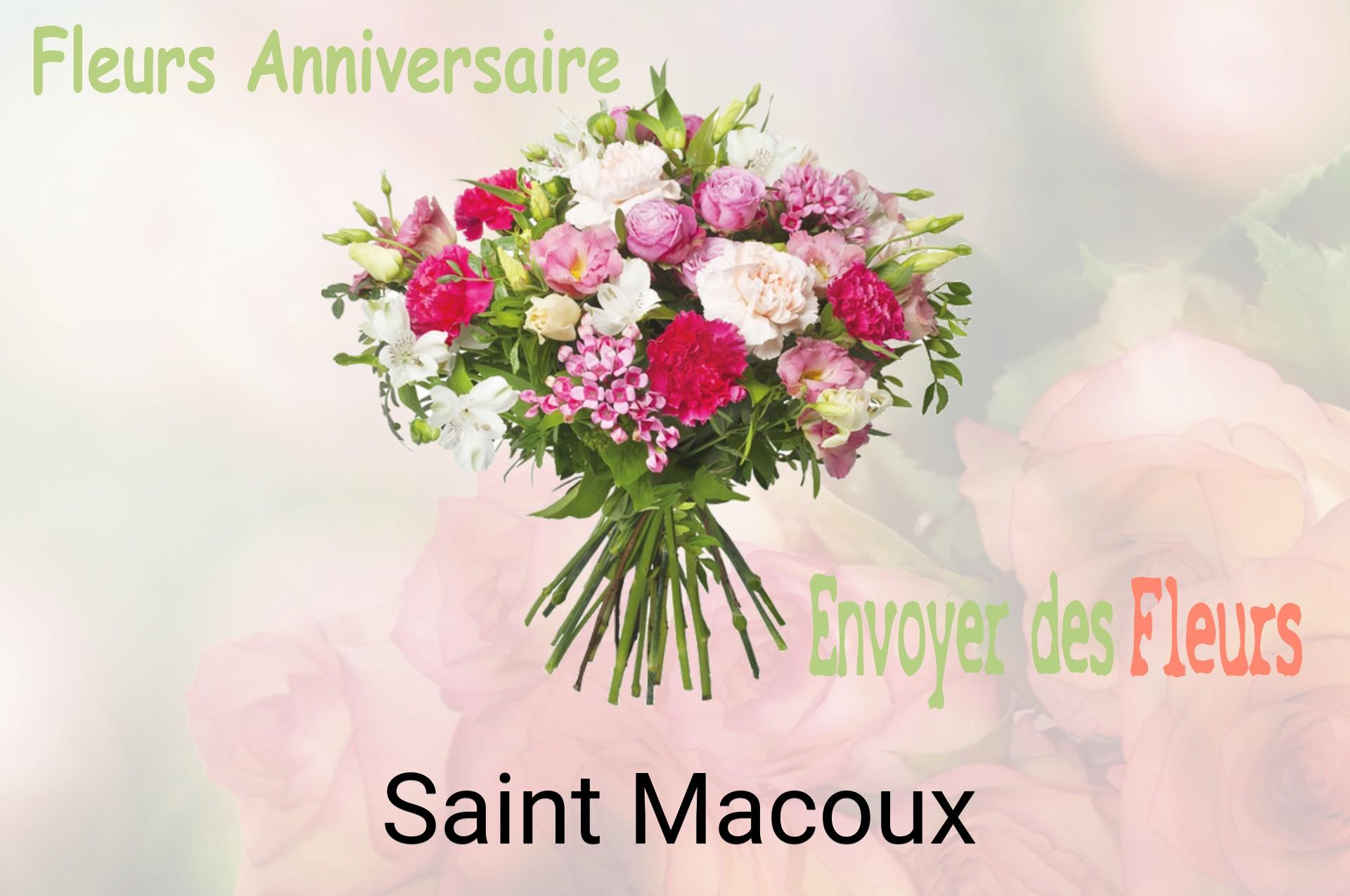Bouquet de fleurs d’anniversaire livré à Saint-Macoux